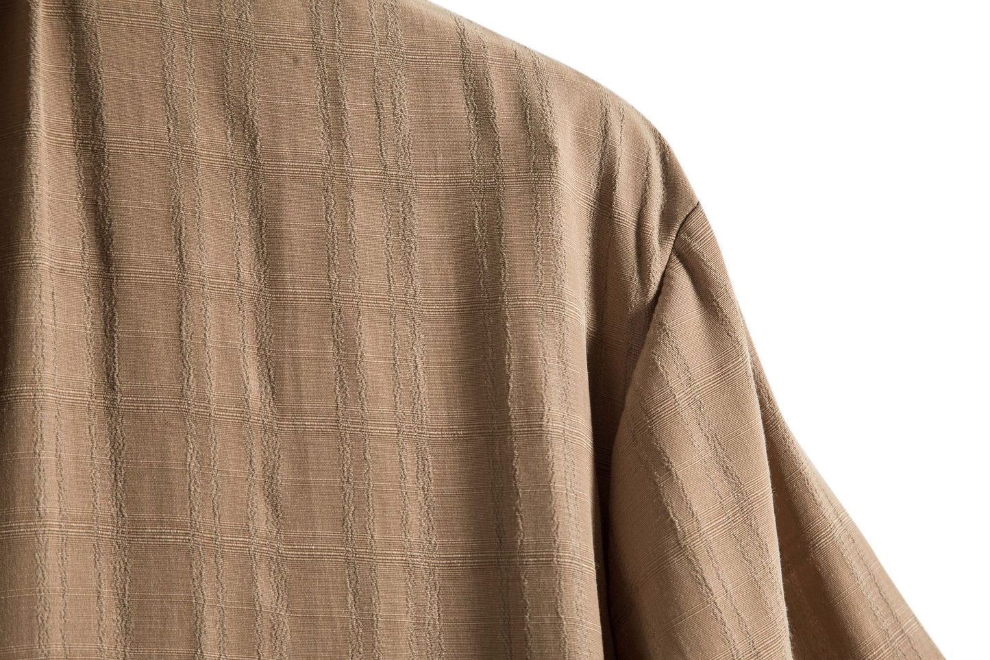 Men's Fashion Trendy Stand Collar Dark Cell Short Sleeve Shirt